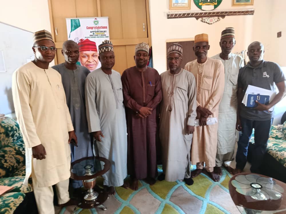 Cross section of the management of the institution